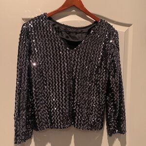 VINTAGE Sequins Top